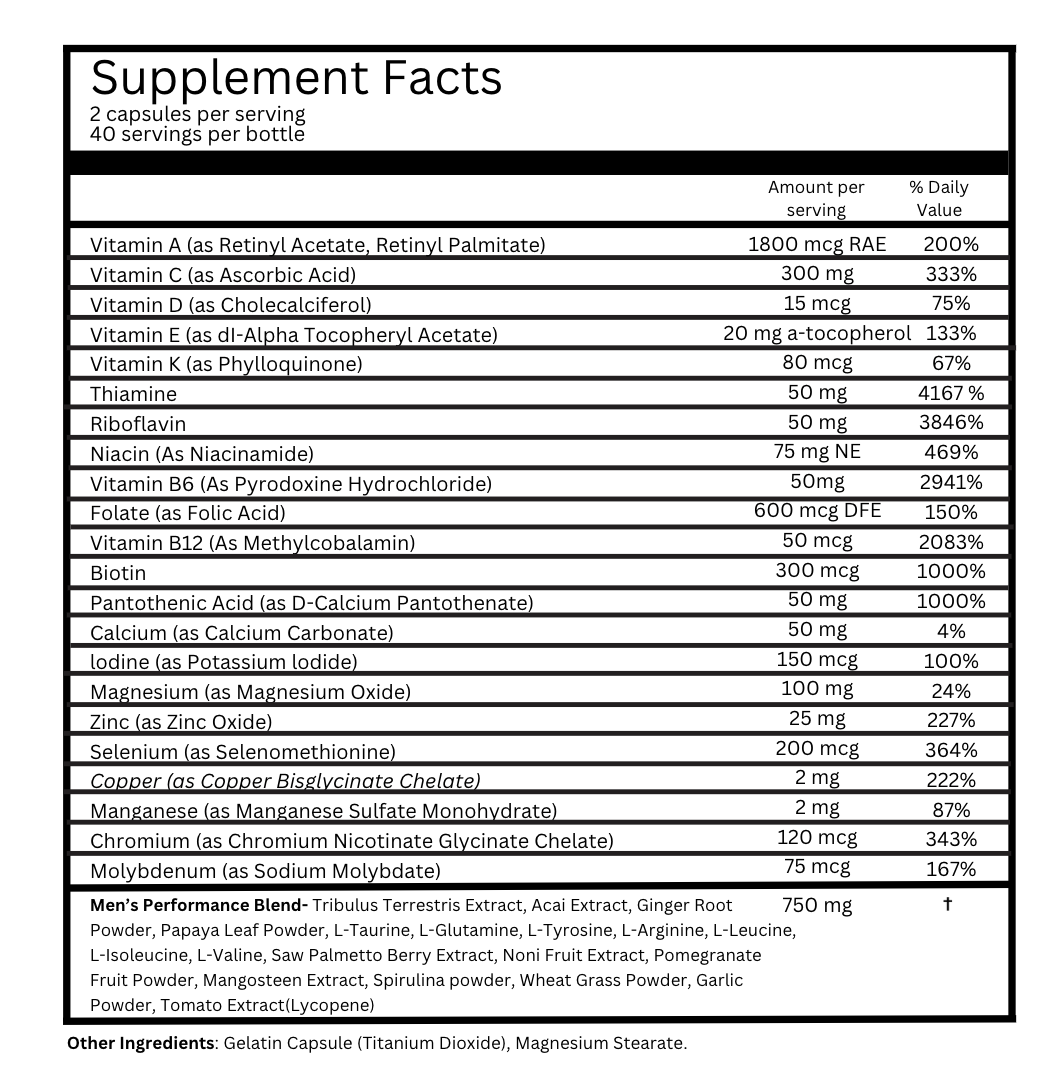 Men's Multivitamin